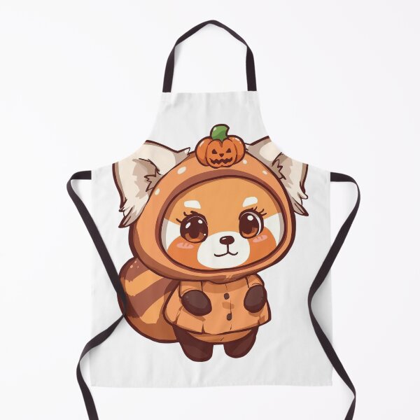 Item preview, Cute Red Panda in Halloween Costume designed and sold by Pikalot.