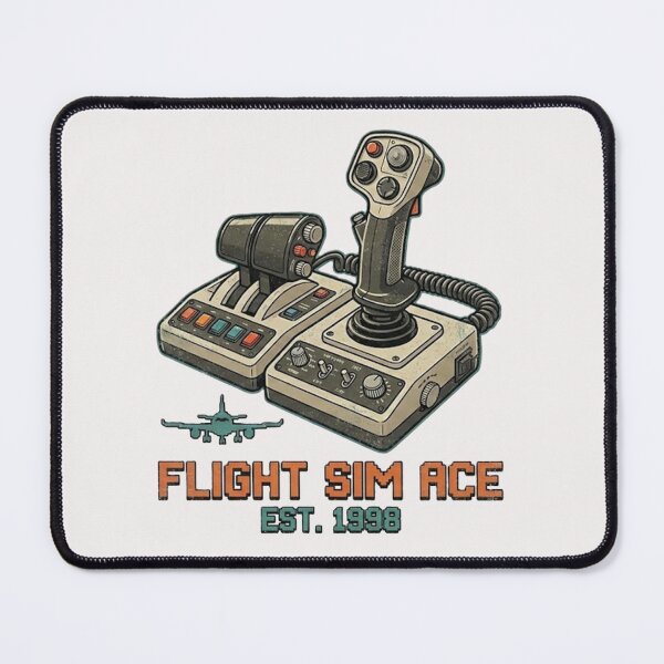 Item preview, Retro Flight Sim Controller from the 1990s and 2000s designed and sold by guitarchalk.