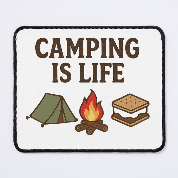 Item preview, Camping Is Life designed and sold by HBK ACCESSORIES.