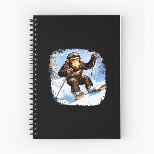 Item preview, Monkey Ski / Skier Monkey designed and sold by Soulskier.