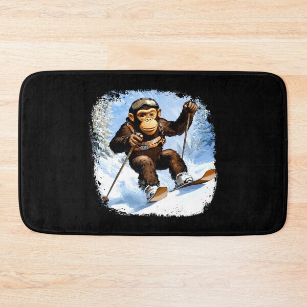 Item preview, Monkey Ski / Skier Monkey designed and sold by Soulskier.