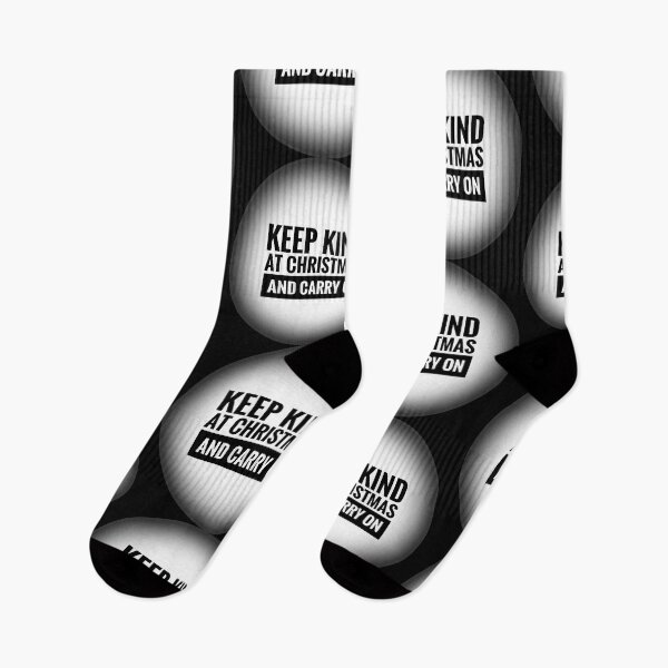 Item preview, Keep Kind at Christmas and Carry On Positive Mindset Slogan  designed and sold by Jenny Meehan Art Prints and Patterns  .