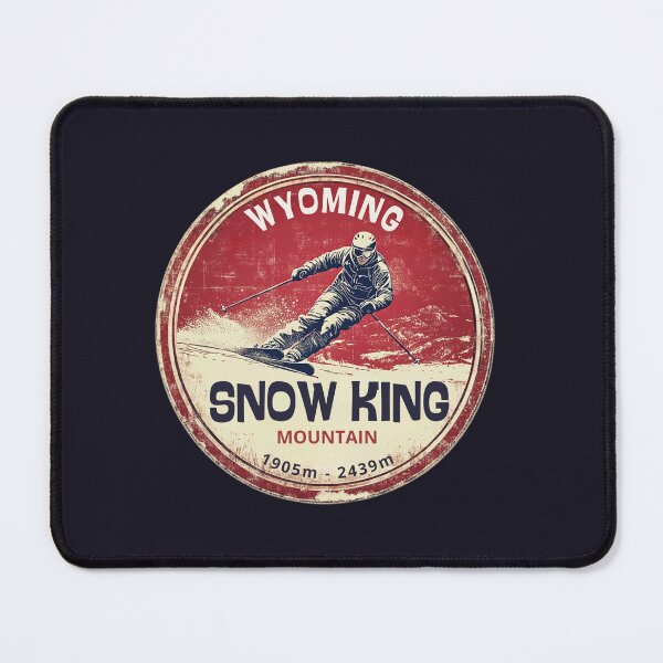 Item preview, Snow King Mountain - Wyoming designed and sold by GoodOldVintage.
