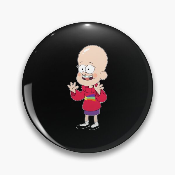 Item preview, Mabel Pines Bald Funny Face  designed and sold by evillaymay.
