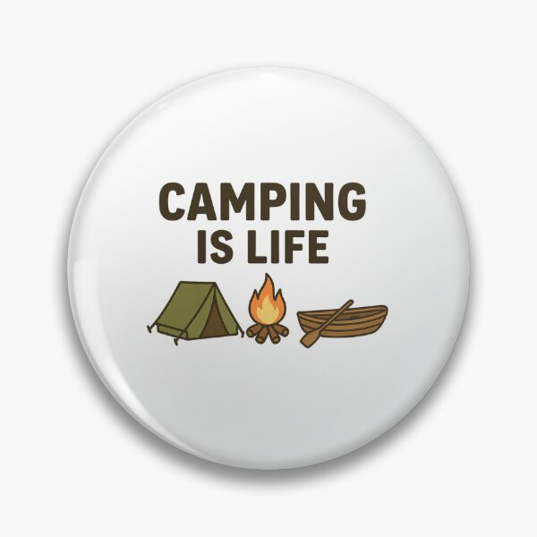 Item preview, Camping Is Life 2 designed and sold by HBK ACCESSORIES.