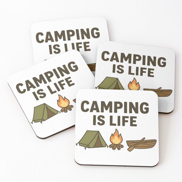 Item preview, Camping Is Life 2 designed and sold by HBK ACCESSORIES.