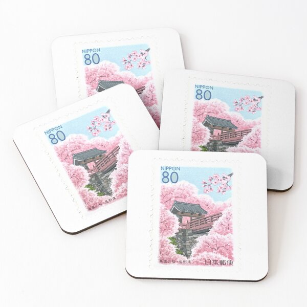 Item preview, Nippon Blossom Japan Postage Stamp designed and sold by red-amber65.
