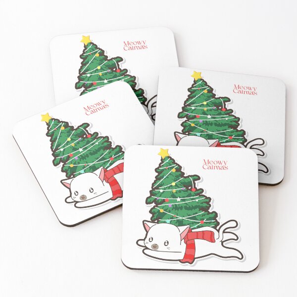 Item preview, Meow Catmas Christmas Tree and Cat. designed and sold by Dinasshop.