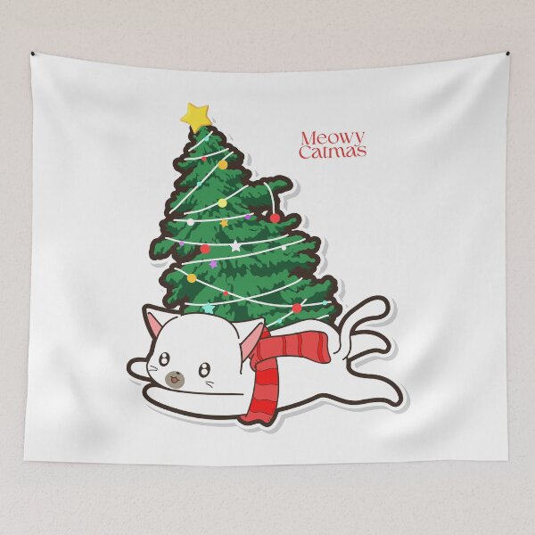 Item preview, Meow Catmas Christmas Tree and Cat. designed and sold by Dinasshop.