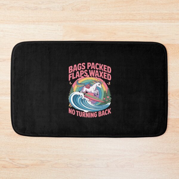 Item preview, Cute Unicorn Bags Packed No Turning Back  designed and sold by CombatTask.