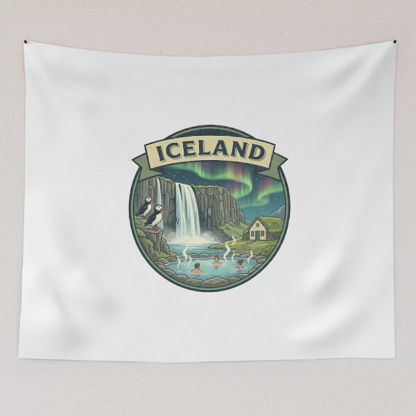 Item preview, iceland designed and sold by designsbysamantha.