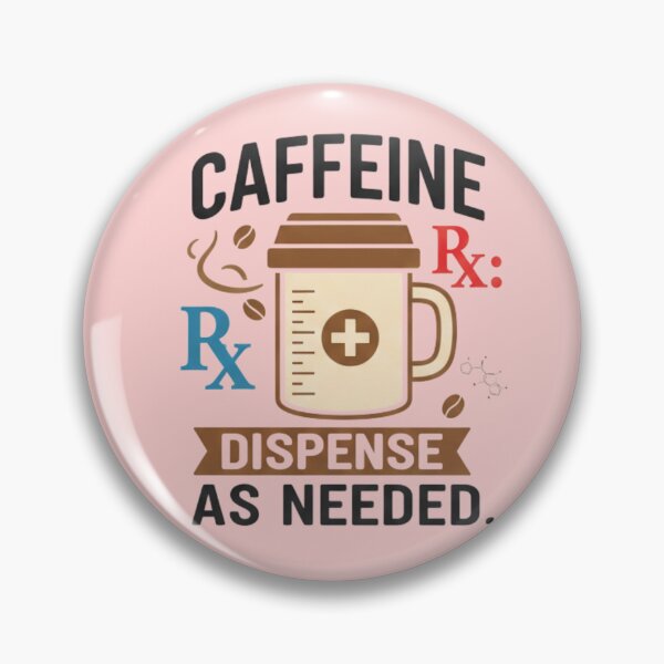Item preview, Caffeine Rx Dispense As Needed designed and sold by DraftNDreamShop.