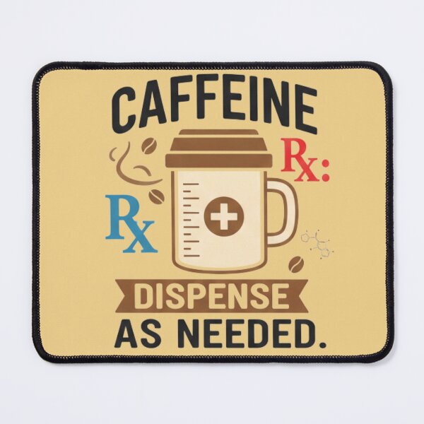 Item preview, Caffeine Rx Dispense As Needed designed and sold by DraftNDreamShop.