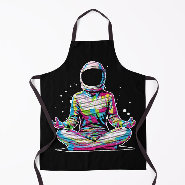 Item preview, Cosmic Meditation Astronaut: Halftone Dot Art for Mindful Space Lovers designed and sold by H Jonas.