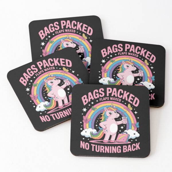 Item preview, Dirty Joke Vacation Unicorn Girl Bags Packed Flaps Waxed  4  designed and sold by CombatTask.