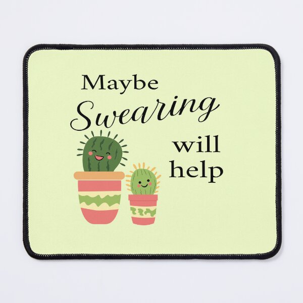 Item preview, Maybe Swearing designed and sold by FoxPossum.