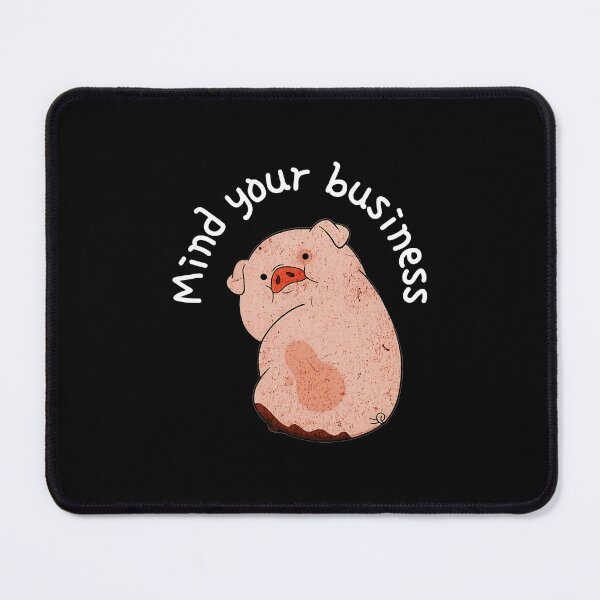 Item preview, Gravity Falls Waddles Cute Funny Art Mind Your Business designed and sold by evillaymay.