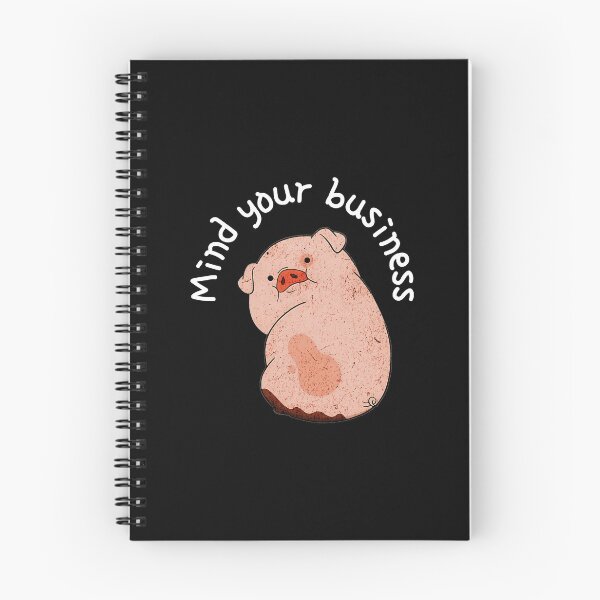 Item preview, Gravity Falls Waddles Cute Funny Art Mind Your Business  designed and sold by evillaymay.