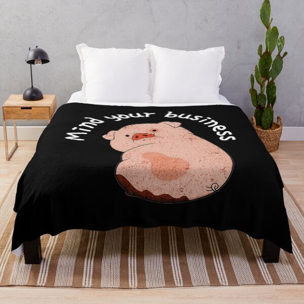 Item preview, Gravity Falls Waddles Cute Funny Art Mind Your Business  designed and sold by evillaymay.