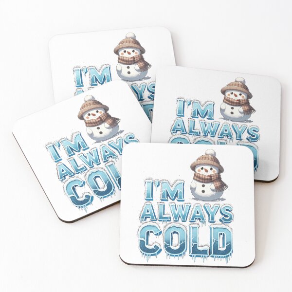 Item preview, I’m Always Cold – Funny Snowman Winter Design designed and sold by denip.