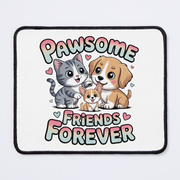 Item preview, Pawsome Friends Forever designed and sold by J-CCreations.