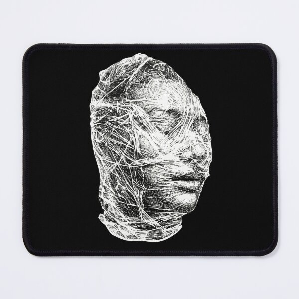 Item preview, Head Covered in Plastic Wrap designed and sold by Naux | Design & Illustration.