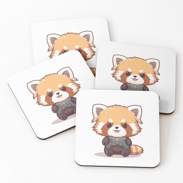 Item preview, Cute Red Panda Gamer designed and sold by Pikalot.