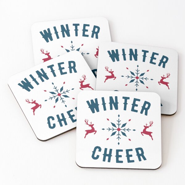 Item preview, Blue and Red Christmas Winter Cheer Sweatshirt designed and sold by MintosDream.