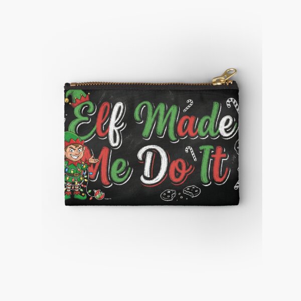 Item preview, Copy of Elf Made Me Do It Funny Christmas Shirt - Holiday Humor Tee Gift for Women Men designed and sold by VibeCraftique.