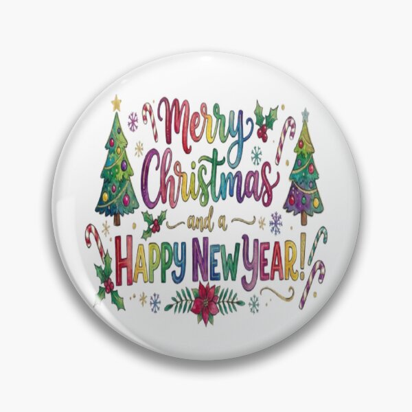 Item preview, Merry Christmas and a Happy New Year designed and sold by YourDesignVibes.