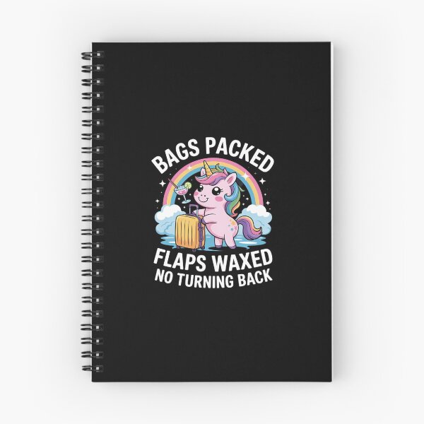 Item preview, Dirty Joke Vacation Unicorn Girl Bags Packed Flaps Waxed 4  designed and sold by CombatTask.