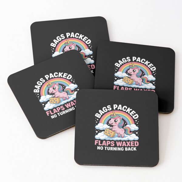 Item preview, Dirty Joke Vacation Unicorn Girl Bags Packed Flaps Waxed 1  designed and sold by MathisBellanger.