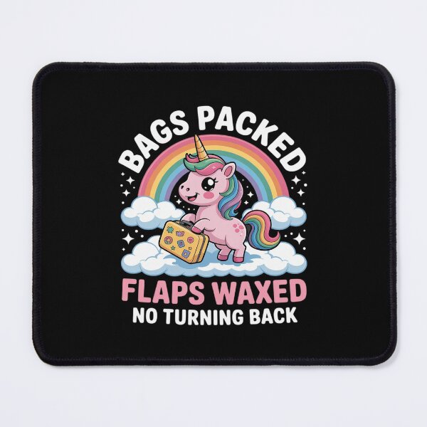 Item preview, Dirty Joke Vacation Unicorn Girl Bags Packed Flaps Waxed 1  designed and sold by MathisBellanger.