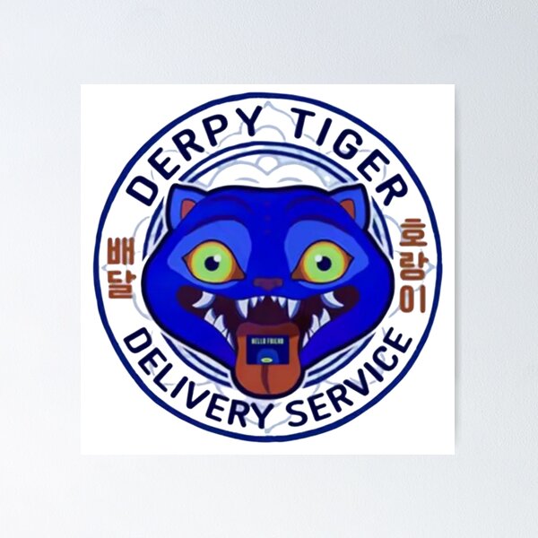 Item preview, Derpy tiger designed and sold by ArminGreen.