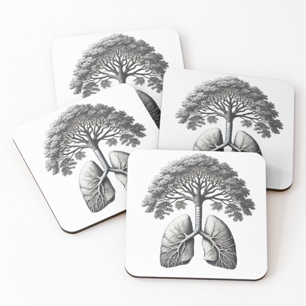Item preview, Breath of Nature – Tree Lung Environmental Art designed and sold by denip.