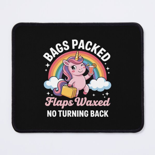 Item preview, Dirty Joke Vacation Unicorn Girl Bags Packed Flaps Waxed  designed and sold by CombatTask.