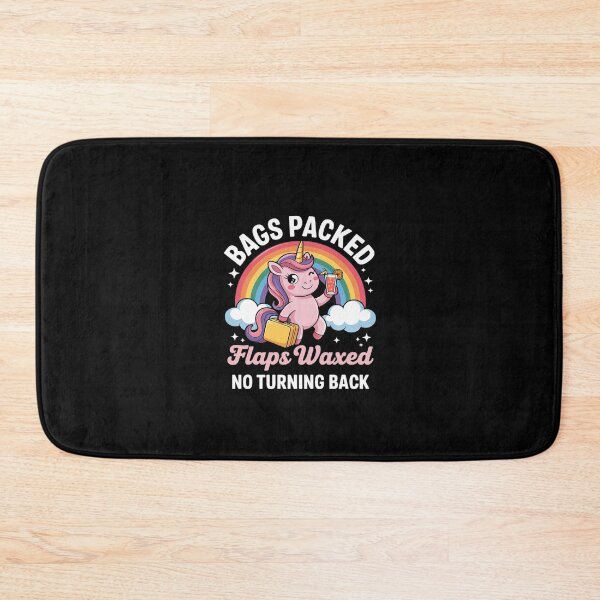 Item preview, Dirty Joke Vacation Unicorn Girl Bags Packed Flaps Waxed  designed and sold by CombatTask.