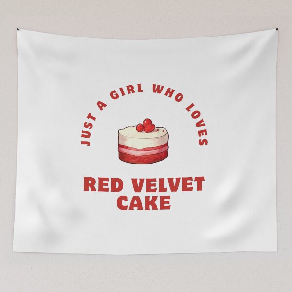 Item preview,  Just A Girl Who Loves Red Velvet Cake designed and sold by Verycutethings.