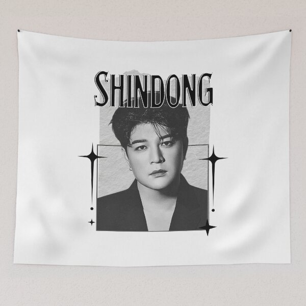 Item preview, Super Junior Shindong K-Pop Legacy Tribute Kpop boy group Art members Scrapbook Collage Cozy Y2K Vintage Design designed and sold by HELL0WBELLO.