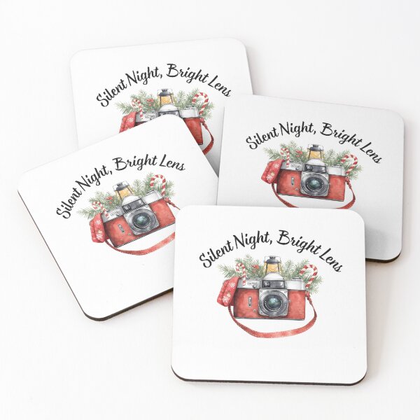 Item preview, Silent Night Bright Lens – Night Photography Christmas Camera Art designed and sold by MiszungART.