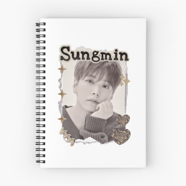 Item preview, Super Junior Sungmin K-Pop Legacy Tribute Kpop boy group Art Scrapbook Collage Cozy Y2K Vintage Design designed and sold by HELL0WBELLO.
