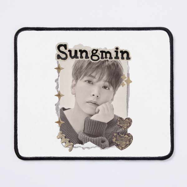 Item preview, Super Junior Sungmin K-Pop Legacy Tribute Kpop boy group Art Scrapbook Collage Cozy Y2K Vintage Design designed and sold by HELL0WBELLO.