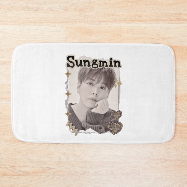 Item preview, Super Junior Sungmin K-Pop Legacy Tribute Kpop boy group Art Scrapbook Collage Cozy Y2K Vintage Design designed and sold by HELL0WBELLO.