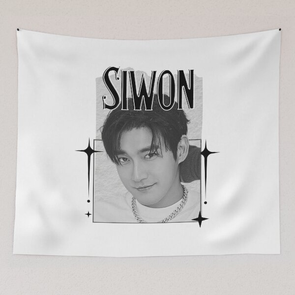 Item preview, Super Junior Siwon K-Pop Legacy Tribute Kpop boy group Art members Scrapbook Collage Cozy Y2K Vintage Design designed and sold by HELL0WBELLO.