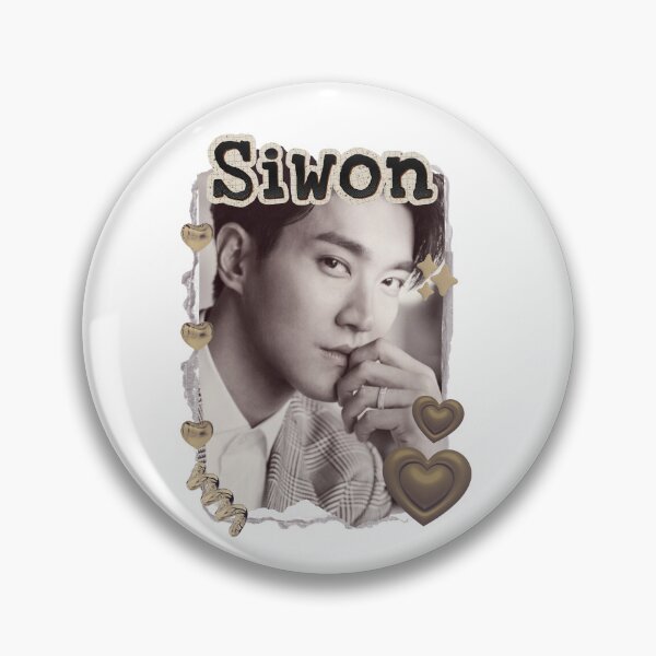 Item preview, Super Junior Siwon K-Pop Legacy Tribute Kpop boy group Art Scrapbook Collage Cozy Y2K Vintage Design designed and sold by HELL0WBELLO.