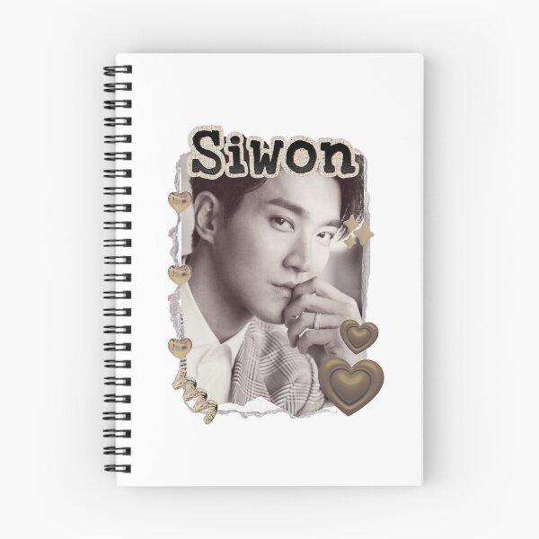 Item preview, Super Junior Siwon K-Pop Legacy Tribute Kpop boy group Art Scrapbook Collage Cozy Y2K Vintage Design designed and sold by HELL0WBELLO.
