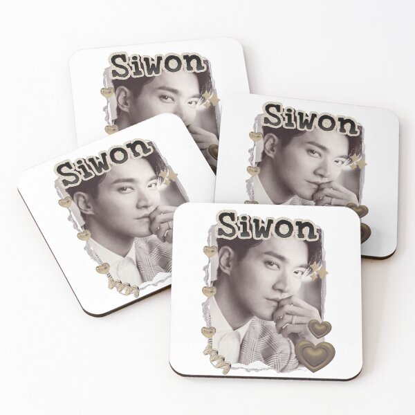 Item preview, Super Junior Siwon K-Pop Legacy Tribute Kpop boy group Art Scrapbook Collage Cozy Y2K Vintage Design designed and sold by HELL0WBELLO.