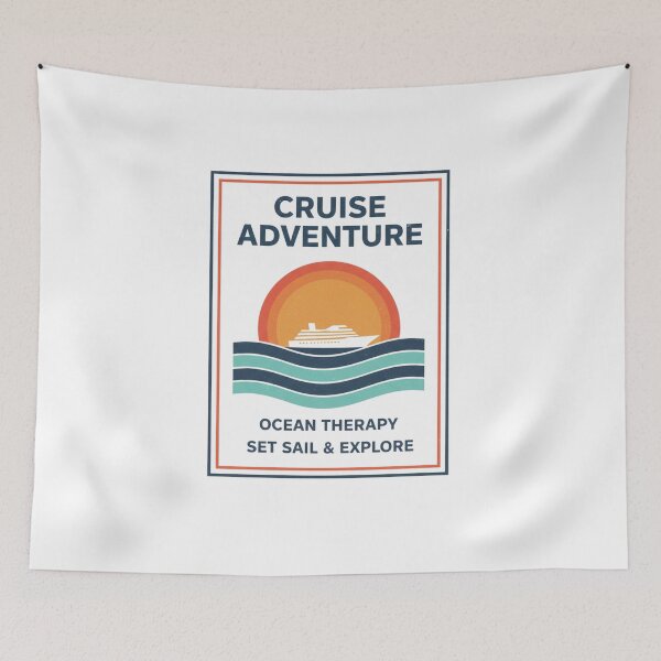 Item preview, Eat Sleep Cruise Repeat - Funny Cruise Vacation Itinerary Checklist Design designed and sold by Wear Sculpt.