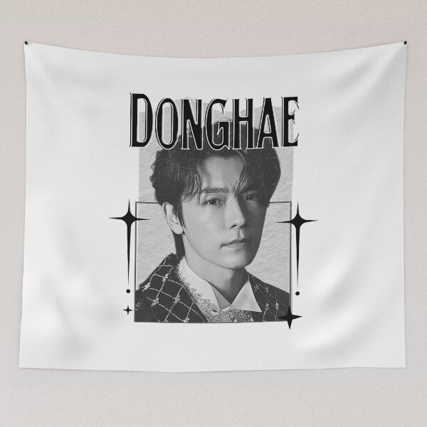 Item preview, Super Junior Donghae K-Pop Legacy Tribute Kpop boy group Art members Scrapbook Collage Cozy Y2K Vintage Design designed and sold by HELL0WBELLO.