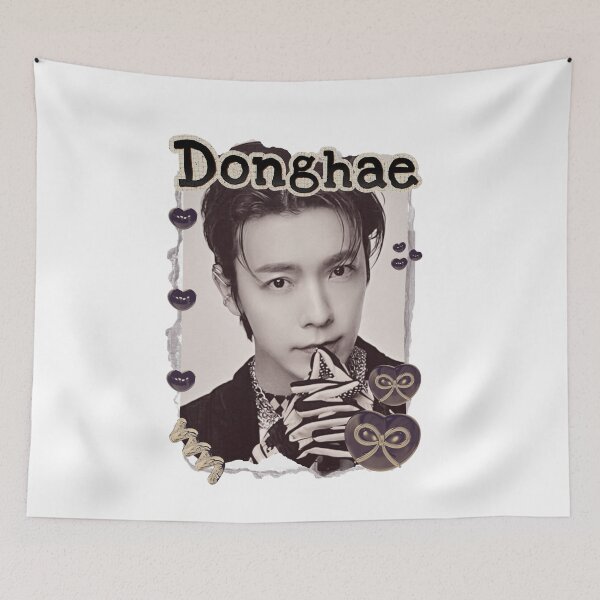 Item preview, Super Junior Donghae K-Pop Legacy Tribute Kpop boy group Art Scrapbook Collage Cozy Y2K Vintage Design designed and sold by HELL0WBELLO.